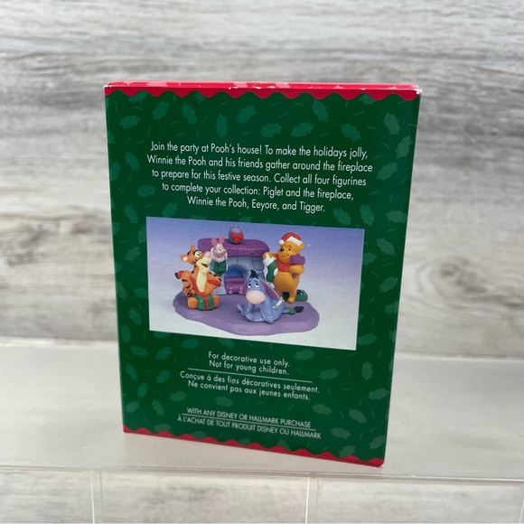Hallmark Merry Minatures 1999 CHRISTMAS at POOH's HOUSE Disney set of 4 - Picture 3 of 10